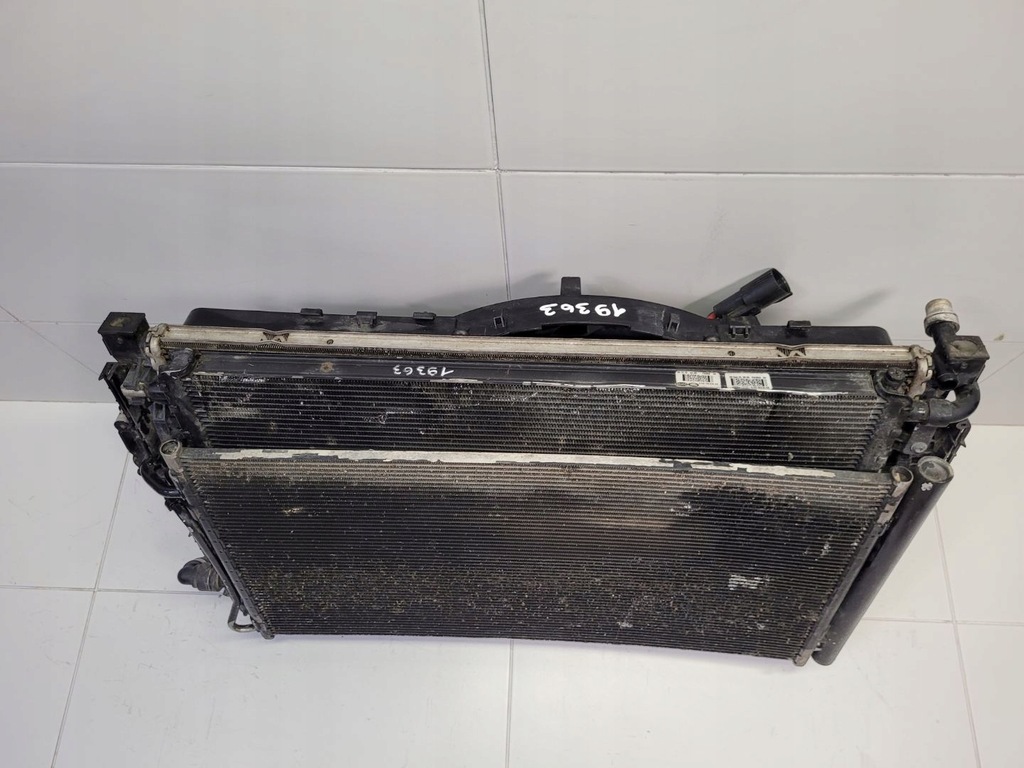 фото №5, Комплект радиатор land rover range rover evoque facelift 2018 gj32-8c607-bb