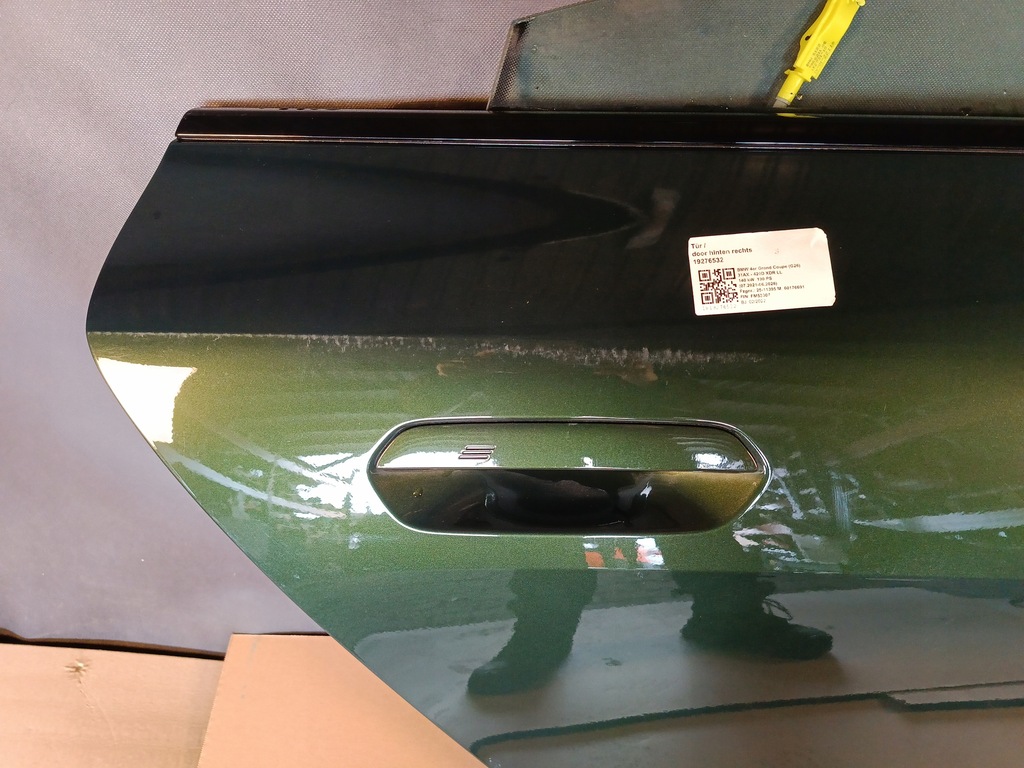 фото №7, Дверь правый задняя bmw 4 g26 c4e sanremo green полный