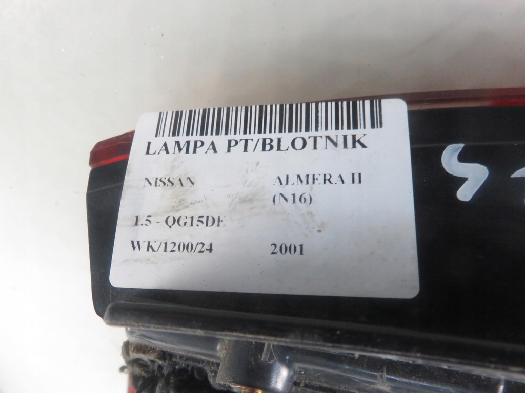 фото №6, Лампа правая задняя nissan almera n16 sedan