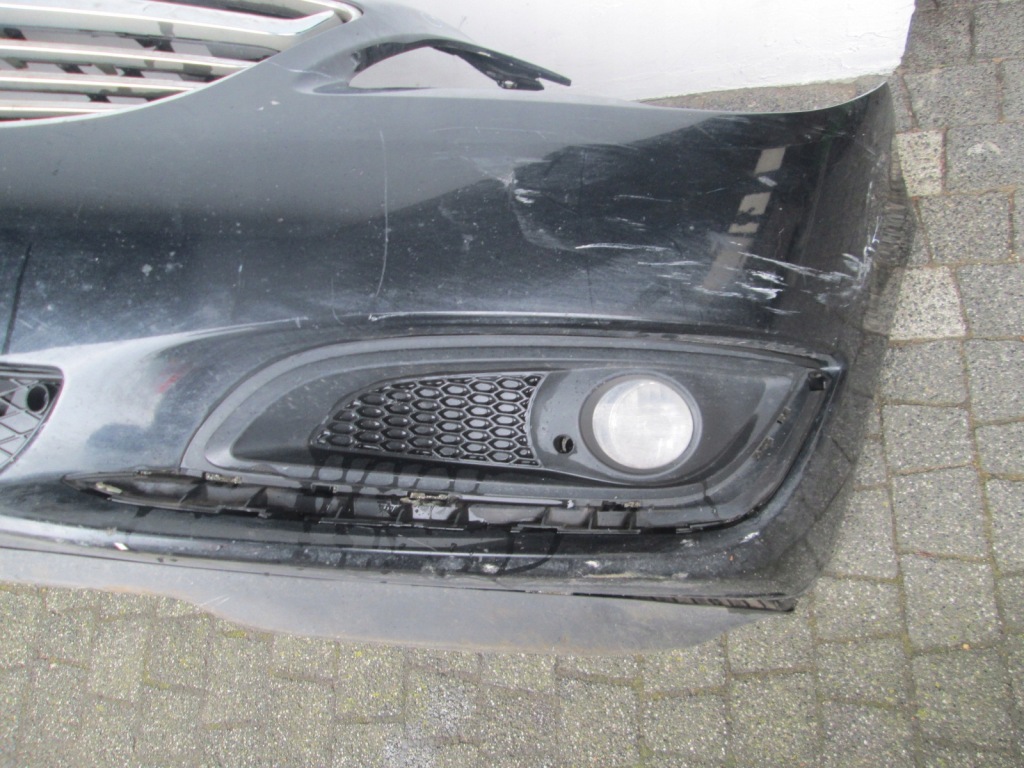 Бампер передний комплектный  opel insignia a рестайлинг  fl 2013-17 чёрный в Украине