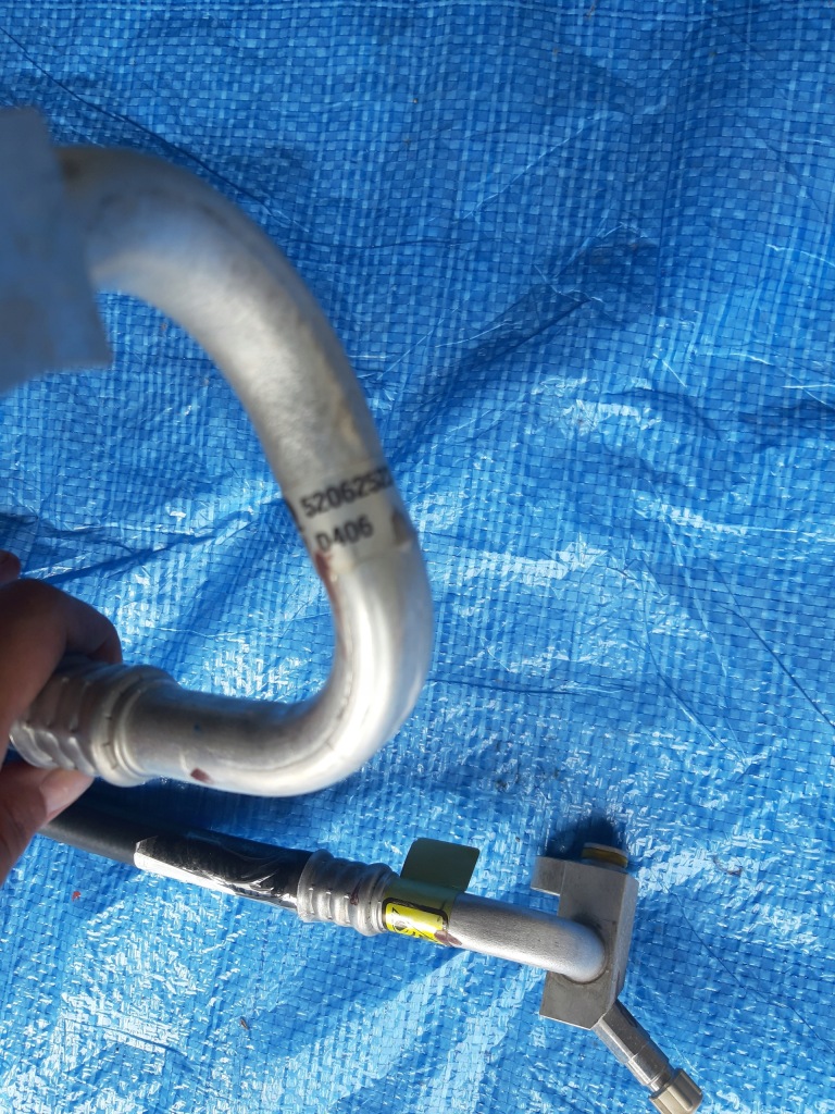 фото №4, Шланг трубка кондиционера fiat 500 abarth 1,4t