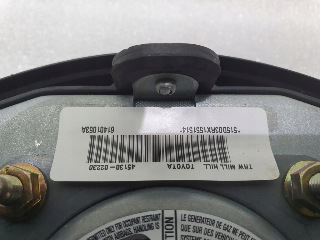 фото №8, Подушка подушка безопасности водителя toyota e12 45130-02230