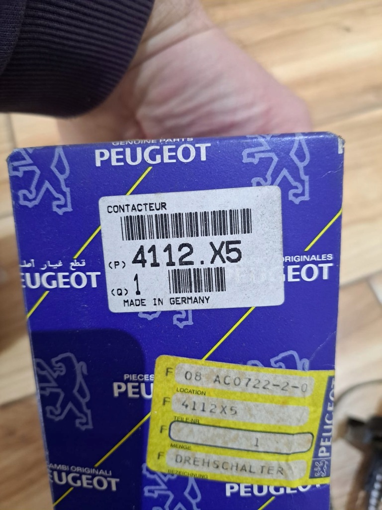 фото №5, Шлейф лента подушка безопасности 4112x5 eaton peugeot 406