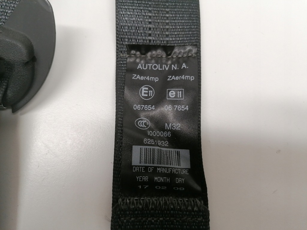 фото №5, Jeep cherokee kl ремни безопасности перед оригинал seat ремни 13-18