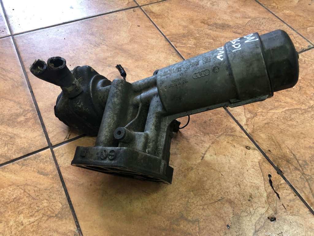 фото №4, Leon 1.9sdi 01' корпус основание фильтра масла