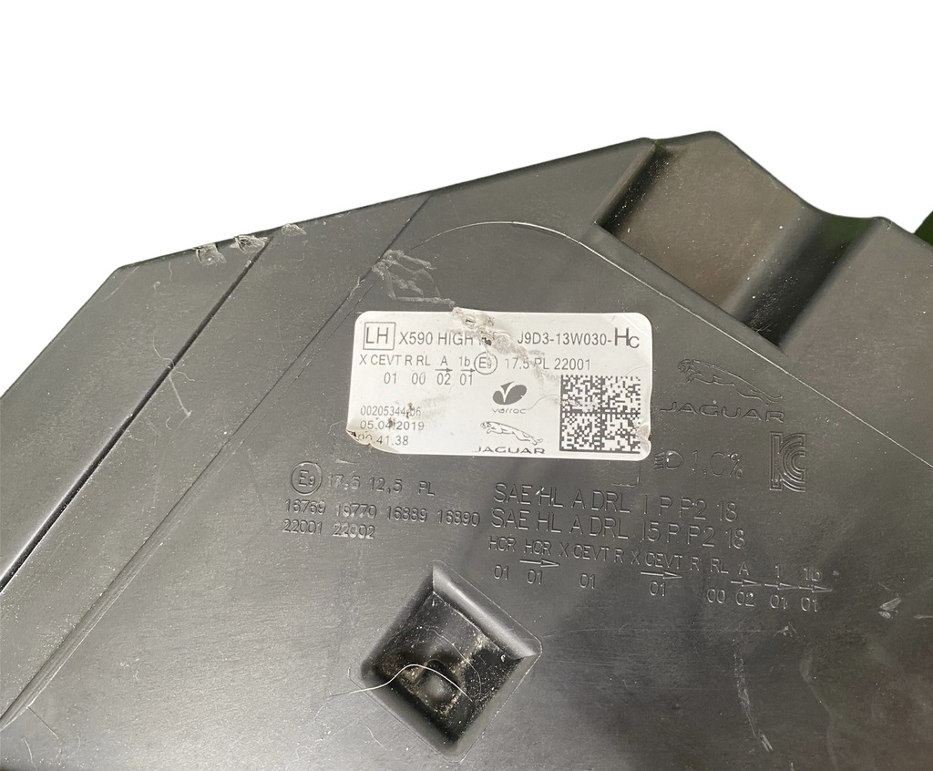 фото №7, Jaguar i-pace лампа передняя левая j9d3-13w030-hc