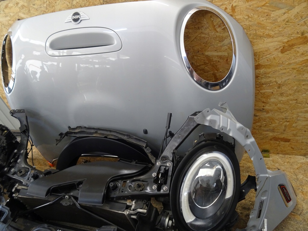 фото №9, Kompletny перед капот бампер крила лампа pas mini clubman f54 jcw