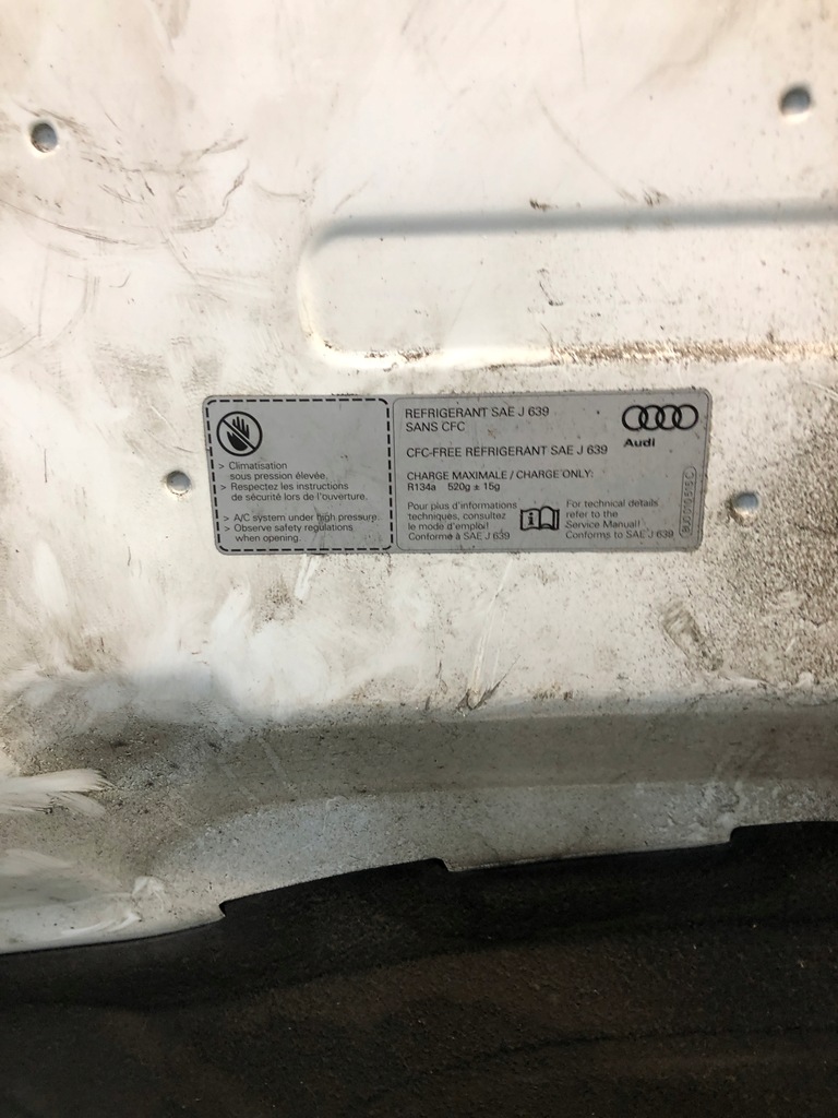 фото №9, Капот крышка двигателя audi q3 8u 10-18 ls9r