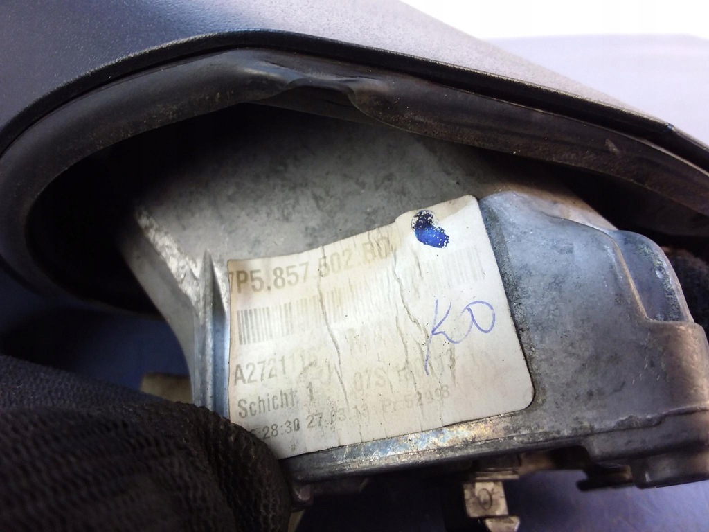 фото №8, Porsche cayenne ii 7p5 зеркало правое 16pin lm7w