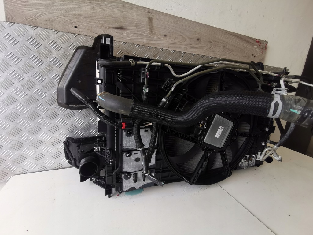 фото №8, Infiniti qx50 ii 18- 2.0 turbo pas передний kompletny радиатор балка