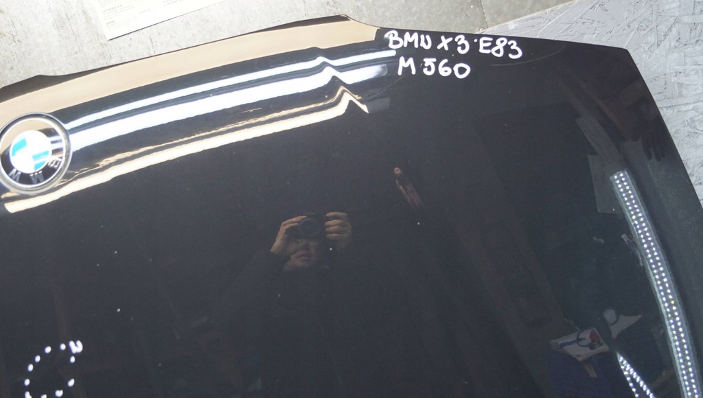 фото №5, Капот кришка двигуна bmw x3 e83 475 m560 12i