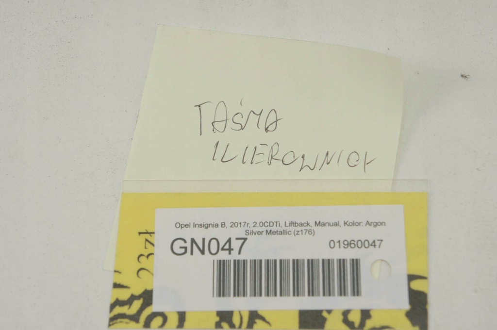 фото №6, Gn047 opel insignia b стрічка керма 39063119