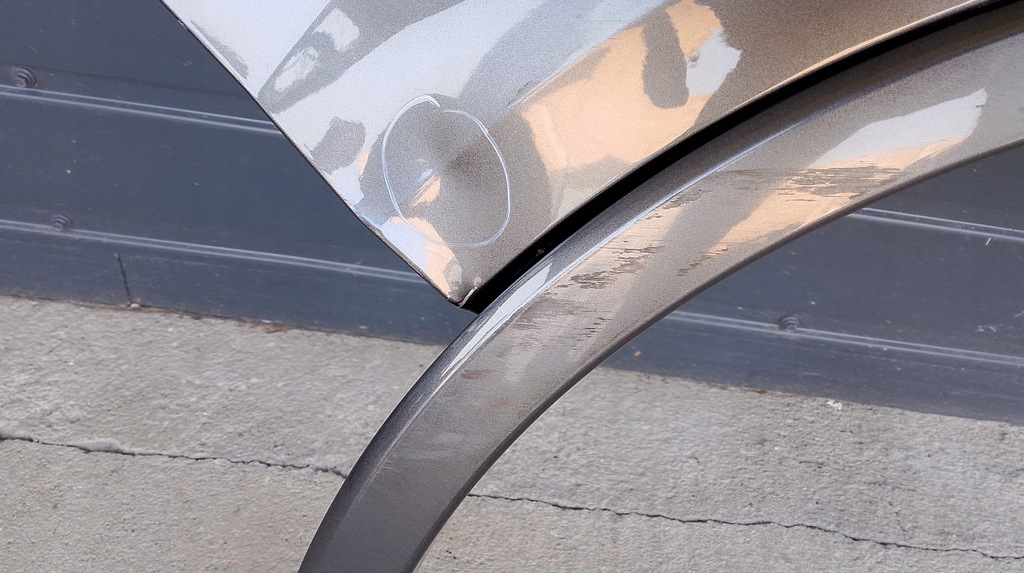 фото №6, Audi q7 4m лівий крила перед передній гарний молдинг