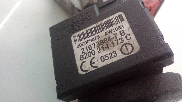 фото №7, Замок запалювання ключ renault modus 1,5 dci 2004r.