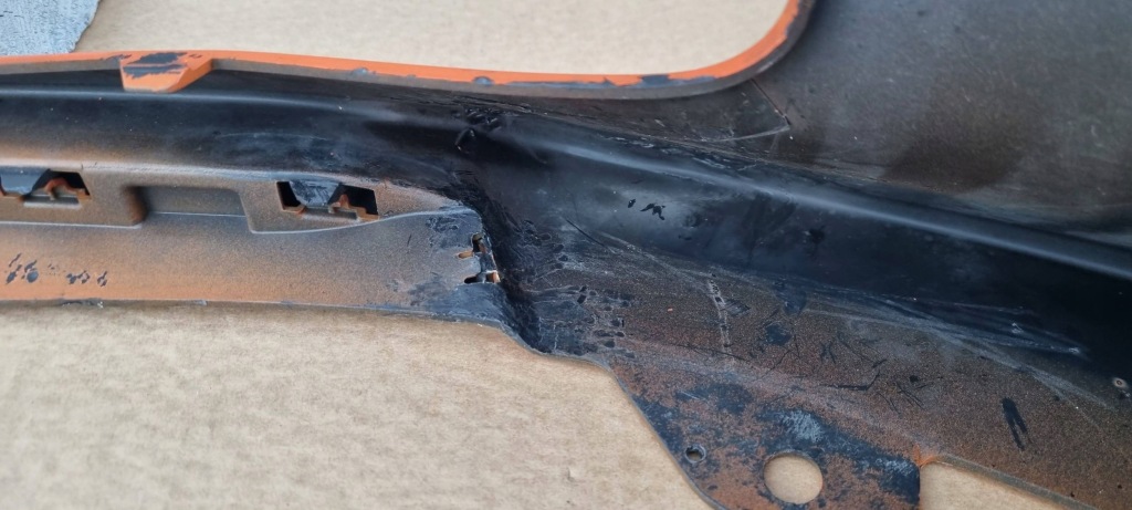 Kia stinger 2017- бампер перед оригінал g091 Недорого