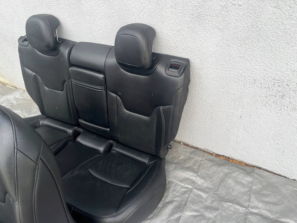 фото №5, Jeep compass ii сиденья заднее сиденье кожа 2018-