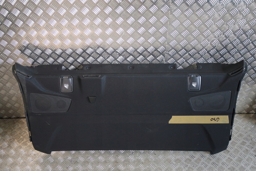 фото №4, Czarna полка багажника alcantara bmw 5 g30