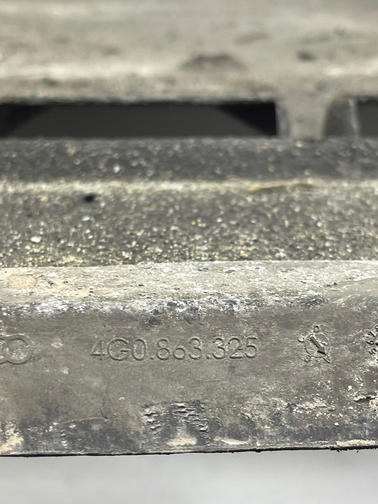 фото №12, Audi a6 c7 плита podwoziowa брызговик защита коробки двигателя нижняя