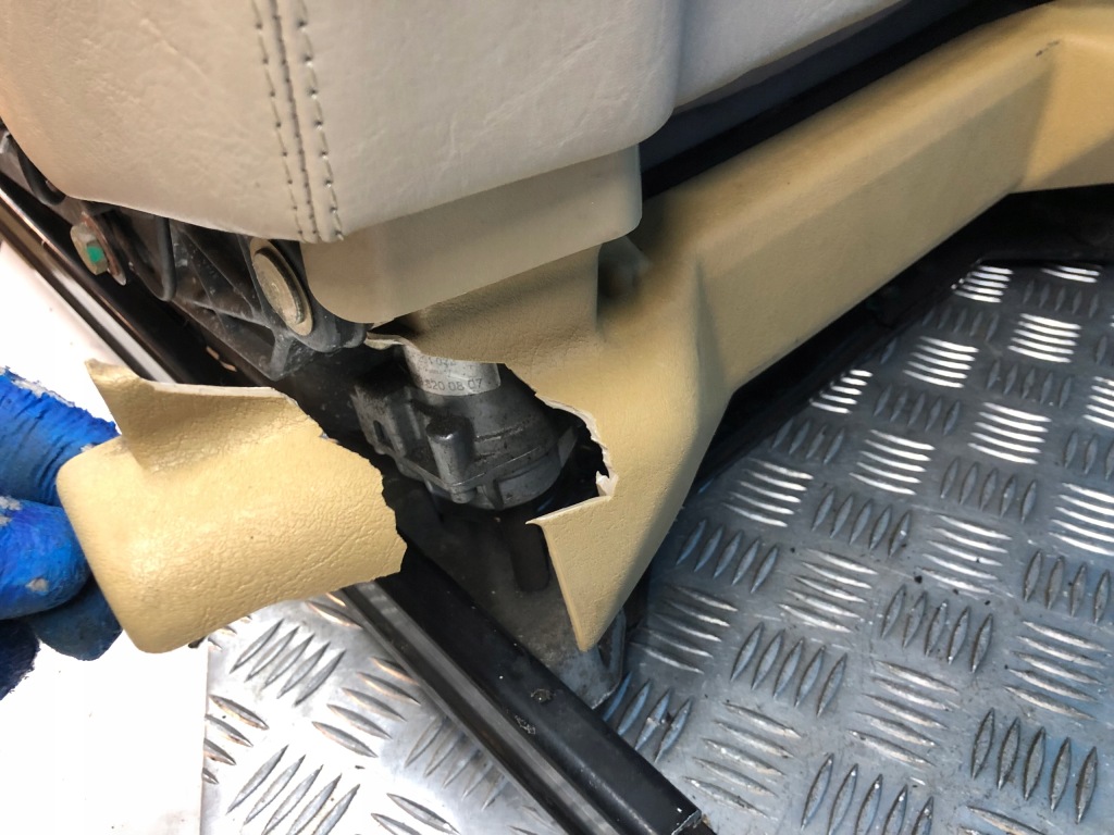 фото №16, Mercedes sl r129 правый сиденье пассажира бежевый