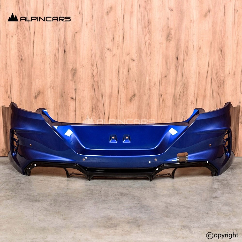 фото №7, Bmw 8 f91 f92 m8 бампер задний marina bay blue