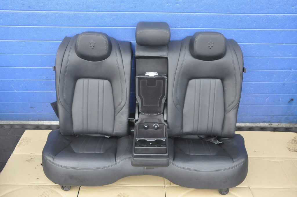 фото №5, Maserati ghibli iii сиденья заднее сиденье обшивки кожа 14r