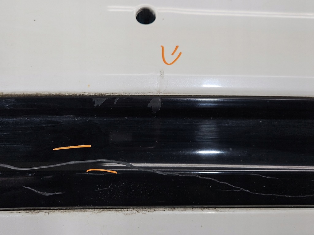 фото №12, Бампер задняя ford fusion usa 12-16 белый ug sedan