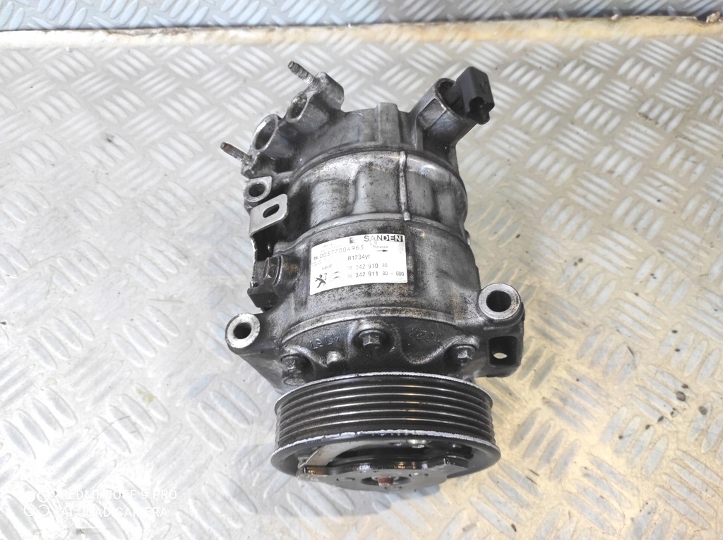 фото №12, Peugeot 308 ii t9 1.5 blue hdi компресор компресор кондиціонера 9834291080