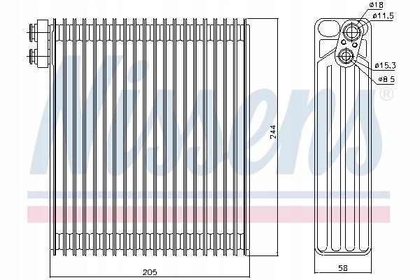 фото №11, Испаритель nissens 92302