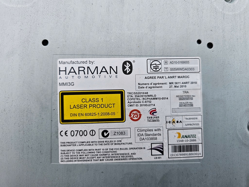 Купить Vw touareg 2010-2018 навигация считыватель 7p6035670e