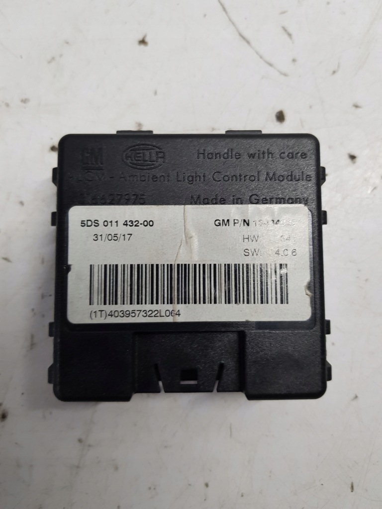 фото №1, Opel adam модуль світла 13434039