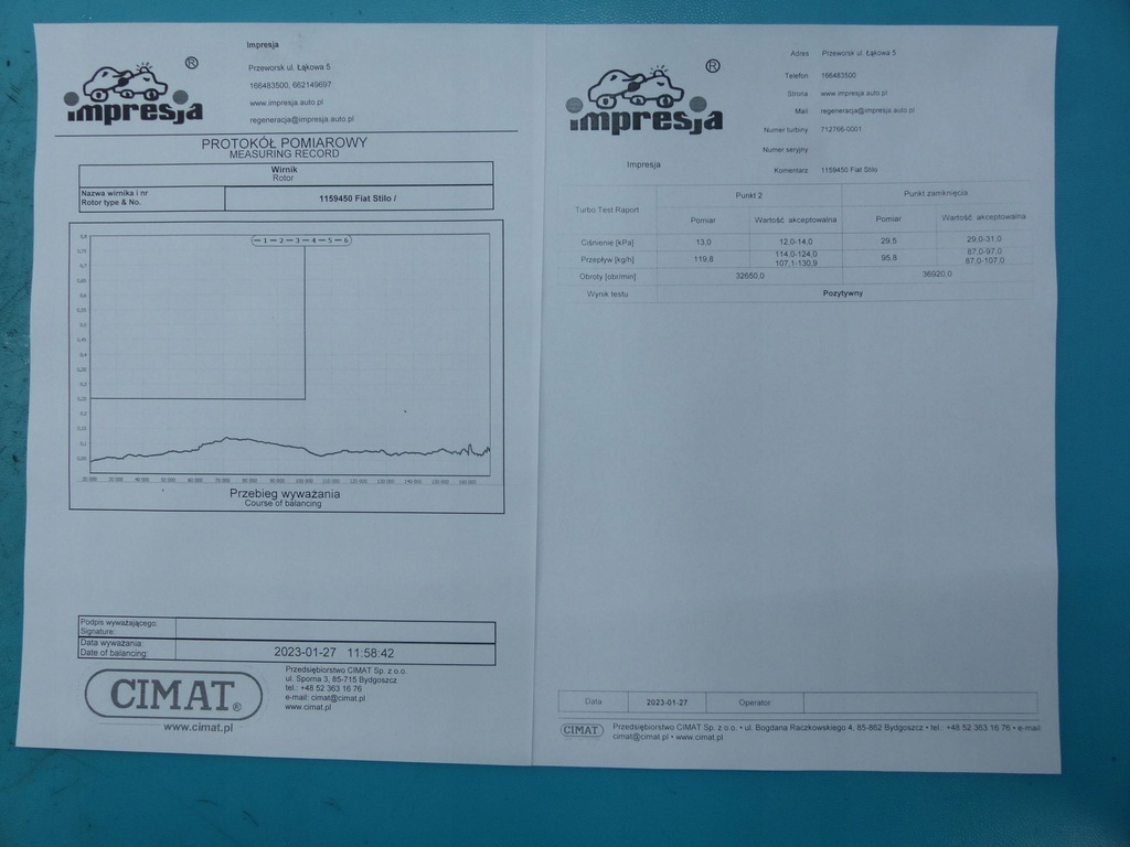 фото №7, Турбонагнетатель fiat stilo 712766-1 46786078 1.9jtd