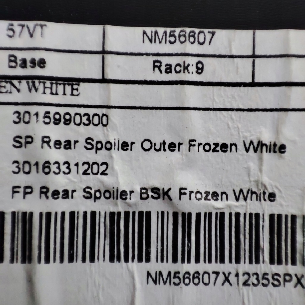 фото №11, Спойлер крышки задняя ford ecosport lift st-line frozen white