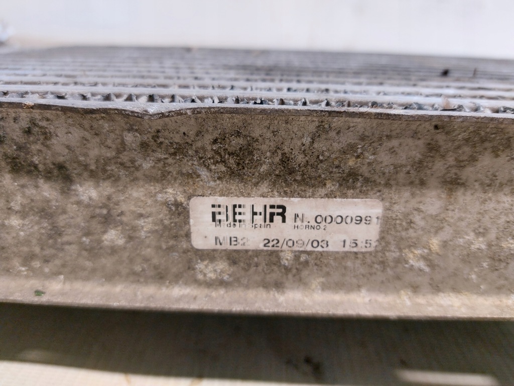 фото №11, Интеркулер renault scenic ii 1.9dci