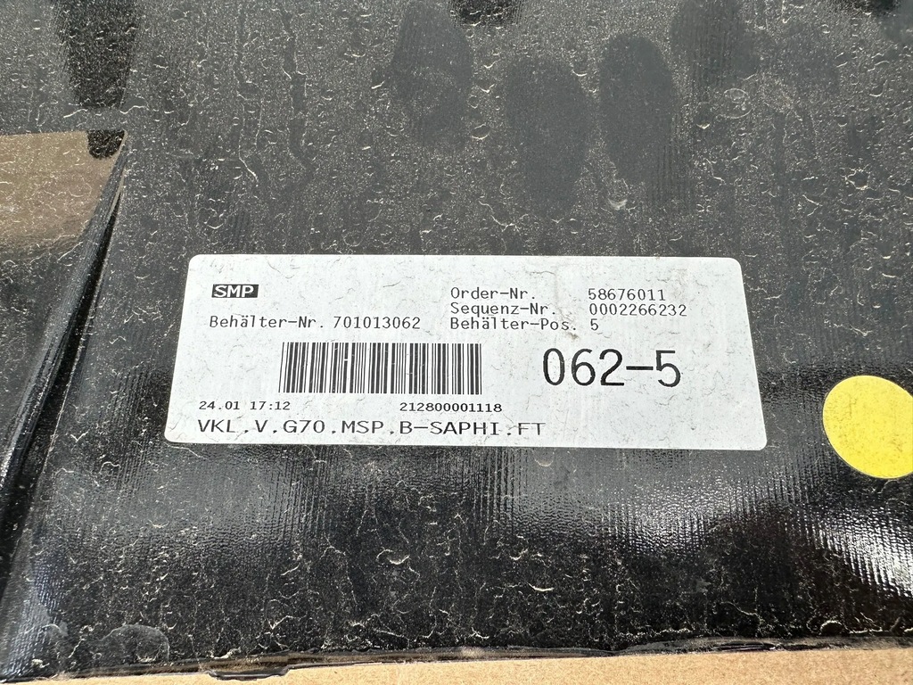 фото №10, Бампер bmw 7 i7 g70 m набор 2023 хороший состояние нет клеёный