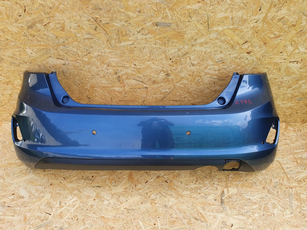 фото №2, Ford fiesta mk8 бампер задняя задний