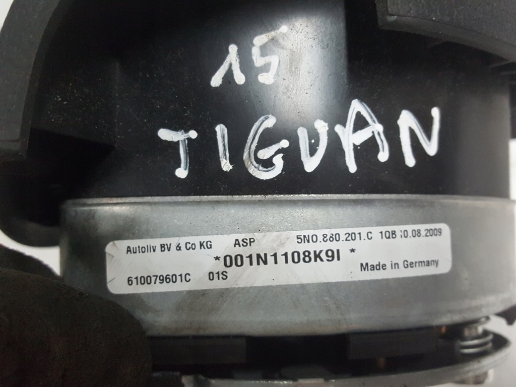 фото №6, Vw tiguan i 5n 06-10r подушка подушка безопасности водителя 5n0880201c