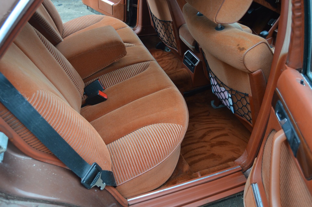 фото №8, Mercedes w126 całe салон сидіння велюр 937 sienna