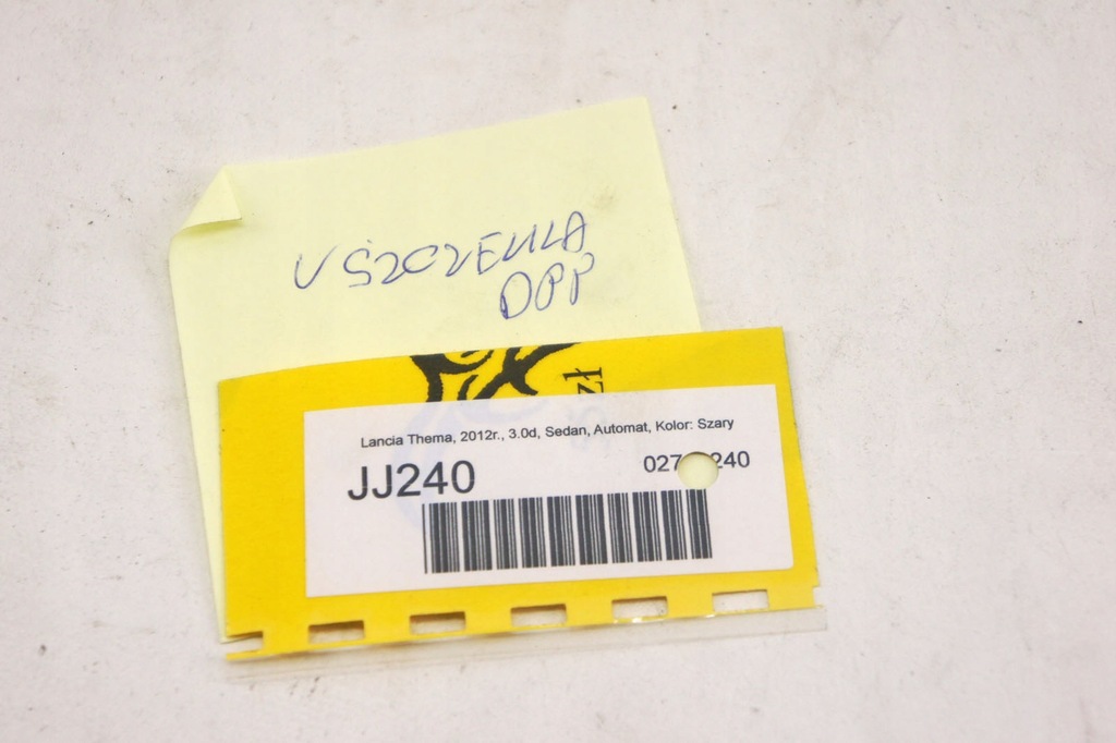 фото №5, Jj240 lancia thema ii прокладка стекло правый перед