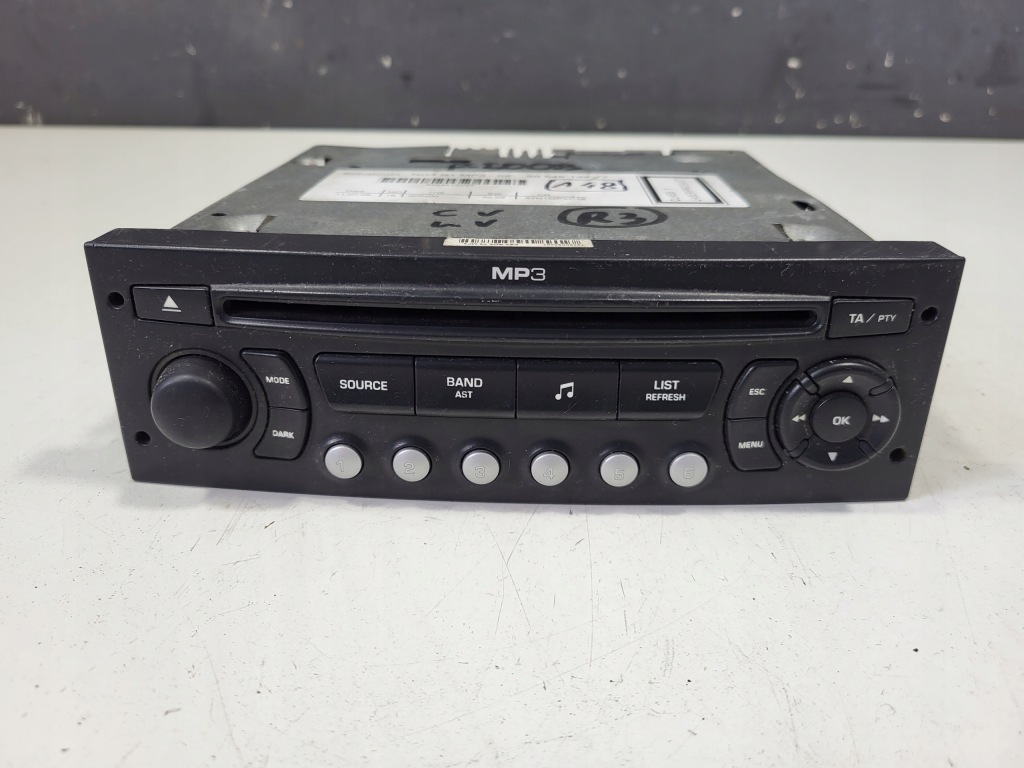 фото №1, Peugeot partner iii radiooodtwarzacz cd mp3 96645132xt