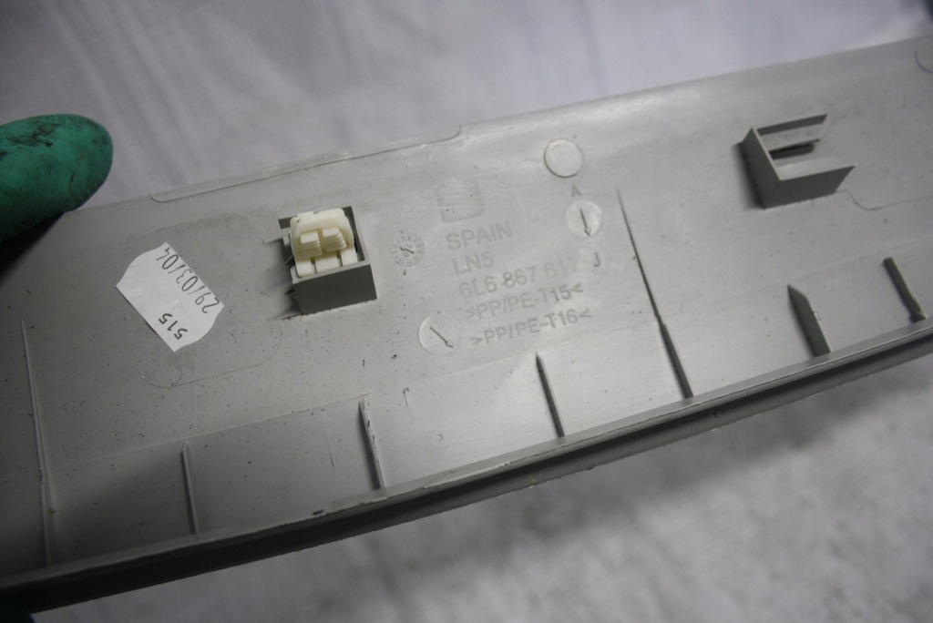 фото №13, Seat ibiza iii защита молдинг потолочный 6l6867617j 2002-2008