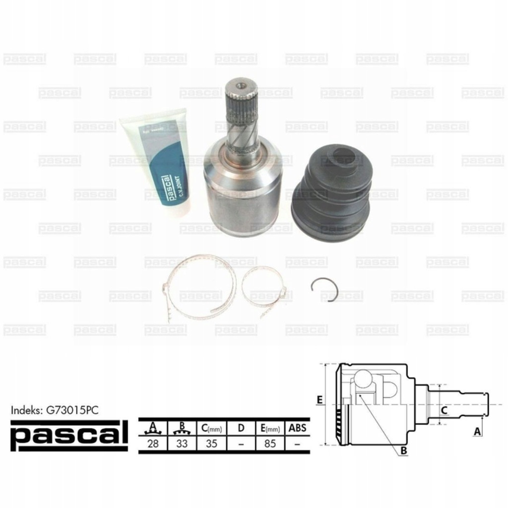 фото №1, Шарнир mazda 6 gg gy mpv ii 02-07 wew. перед l