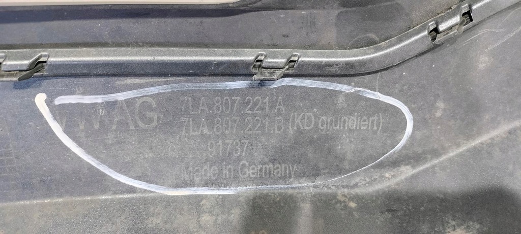 фото №10, Бампер vw t6.1 t6 lift multivan transporter 7la перед передний решётка радиатора