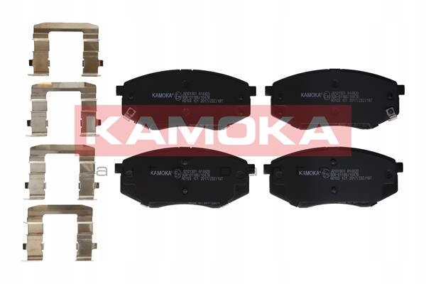 фото №1, Тормозные колодки тормозные kamoka jq101301 581011ka00 перед kia venga 10-
