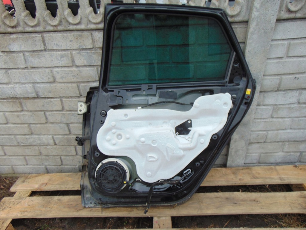 фото №10, Двері правий задня citroen c4 ii чорні ktv