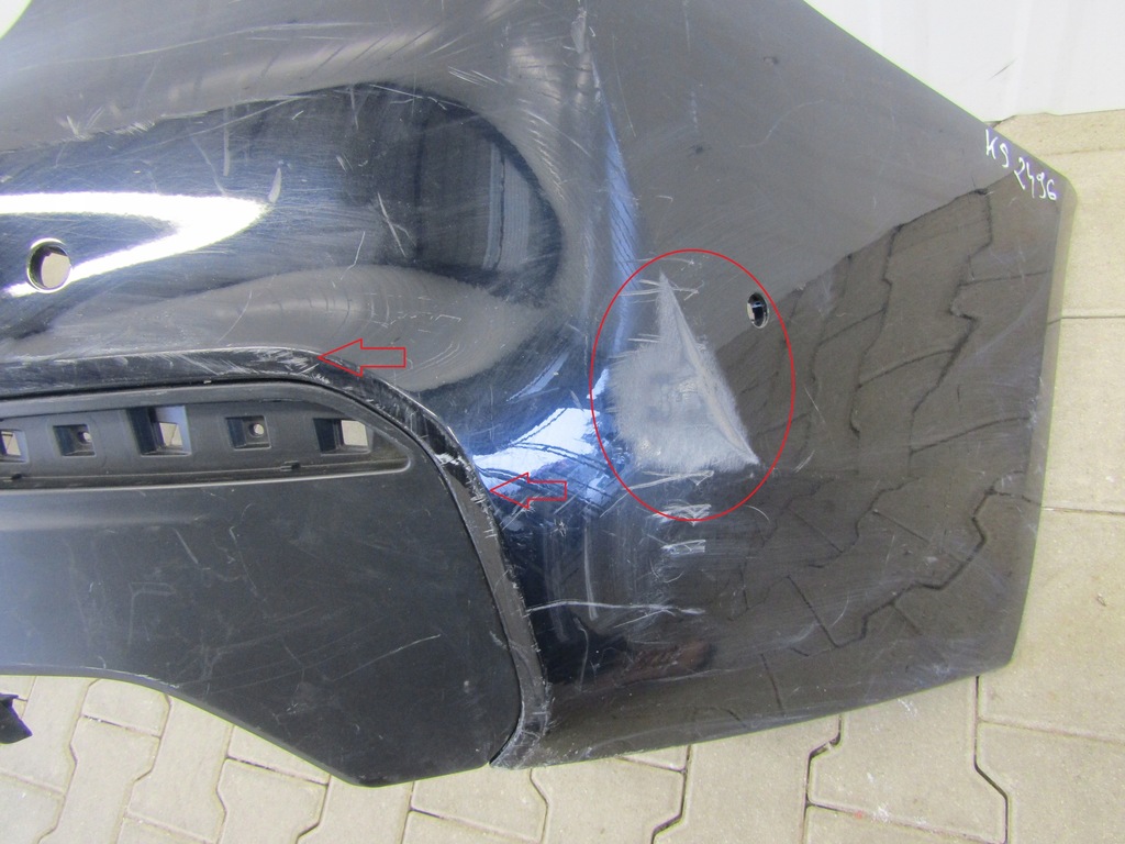 фото №5, Бампер задняя задний bmw 5 g30 m-performance 17-