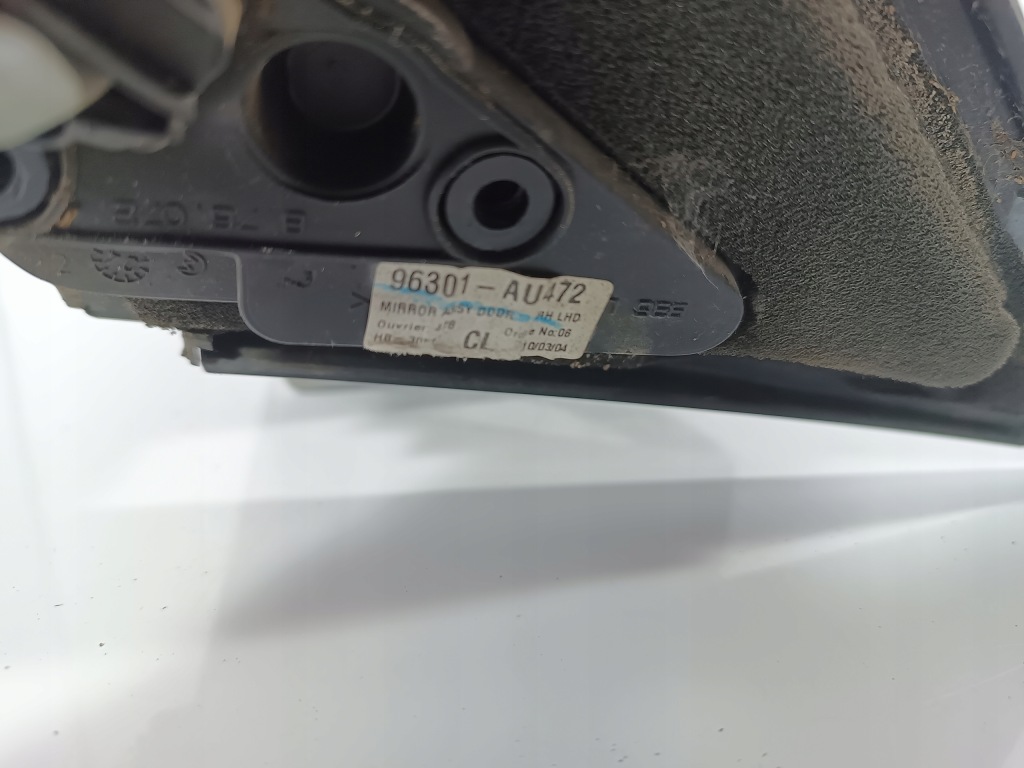 фото №7, Nissan primera p12 01-07 дзеркало праве електричний 5pin оригінальний номер 96301au472