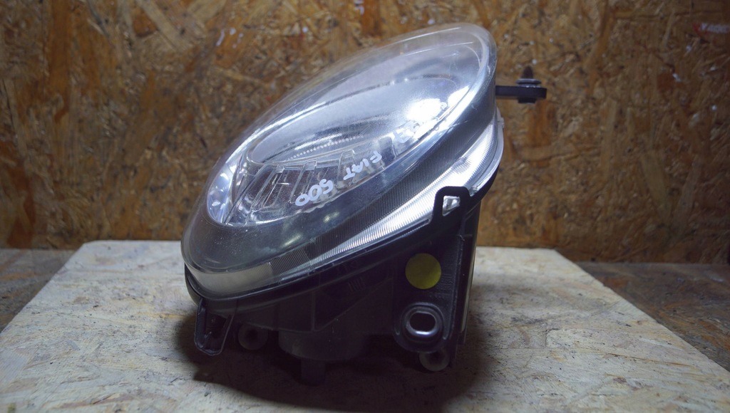 фото №13, Fiat 500 лампа левый перед uk s2427