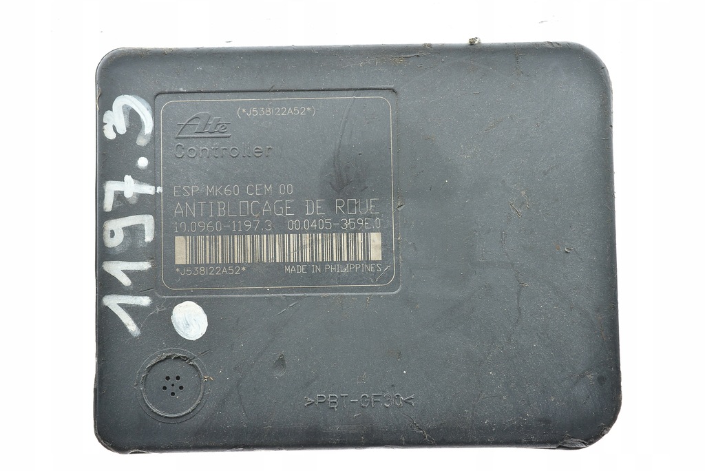 фото №1, Насос abs peugeot 10.0960-1197.3 9663945780 описание