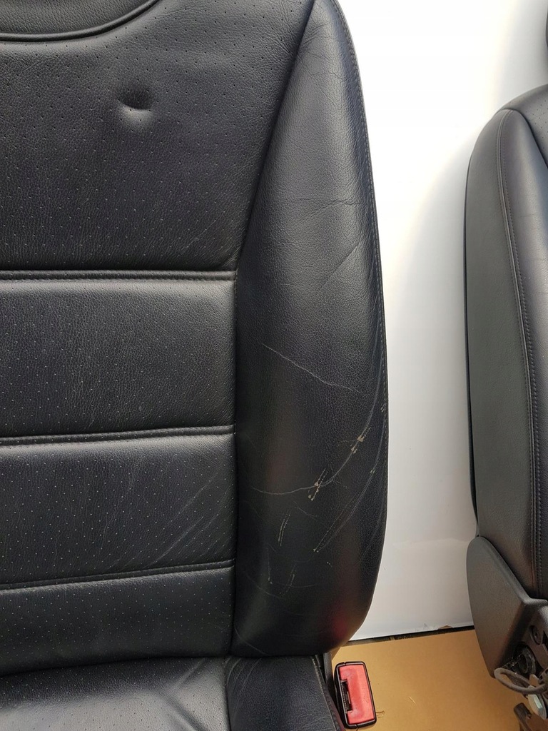 фото №5, Porsche cayenne 7l5 сидіння заднє сидіння шкіра