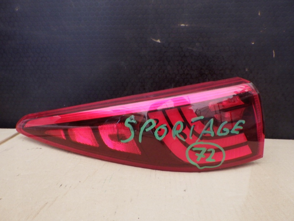 фото №2, Лампа задняя задняя левая kia sportage iv led